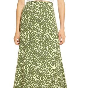 Reformation size 6 midi skirt